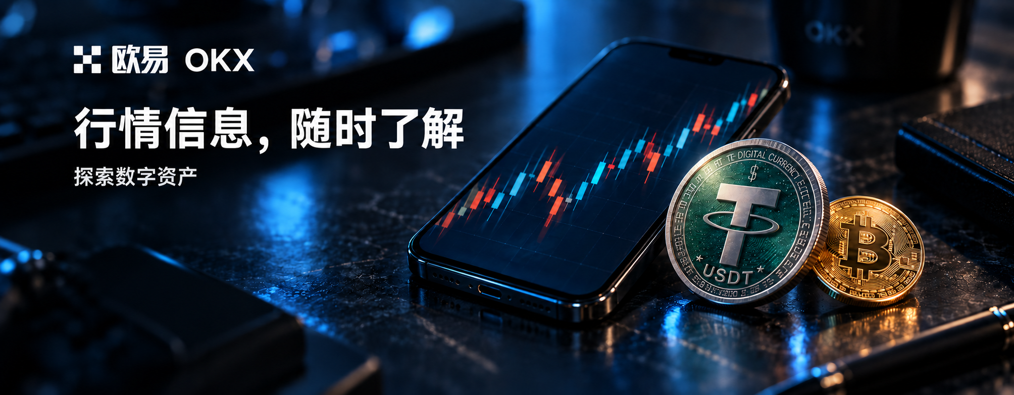 欧易 OKX,行情信息,随时了解。手机与数字资产展示。